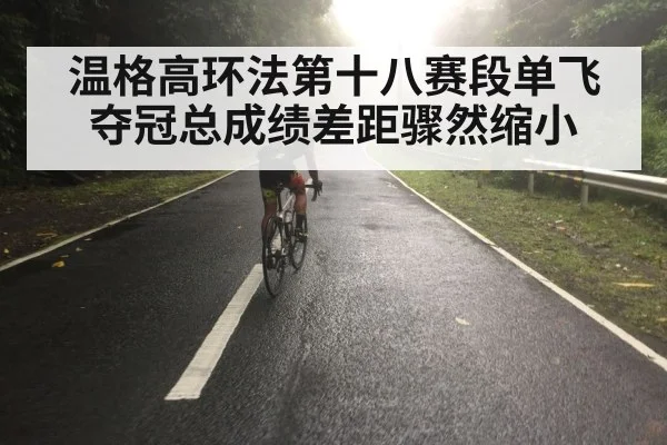 温格高环法第十八赛段单飞夺冠总成绩差距骤然缩小